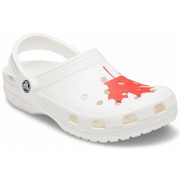 Crocs Classic Canadian Flag Klumpa Férfi Fehér | HU 0779NWYB